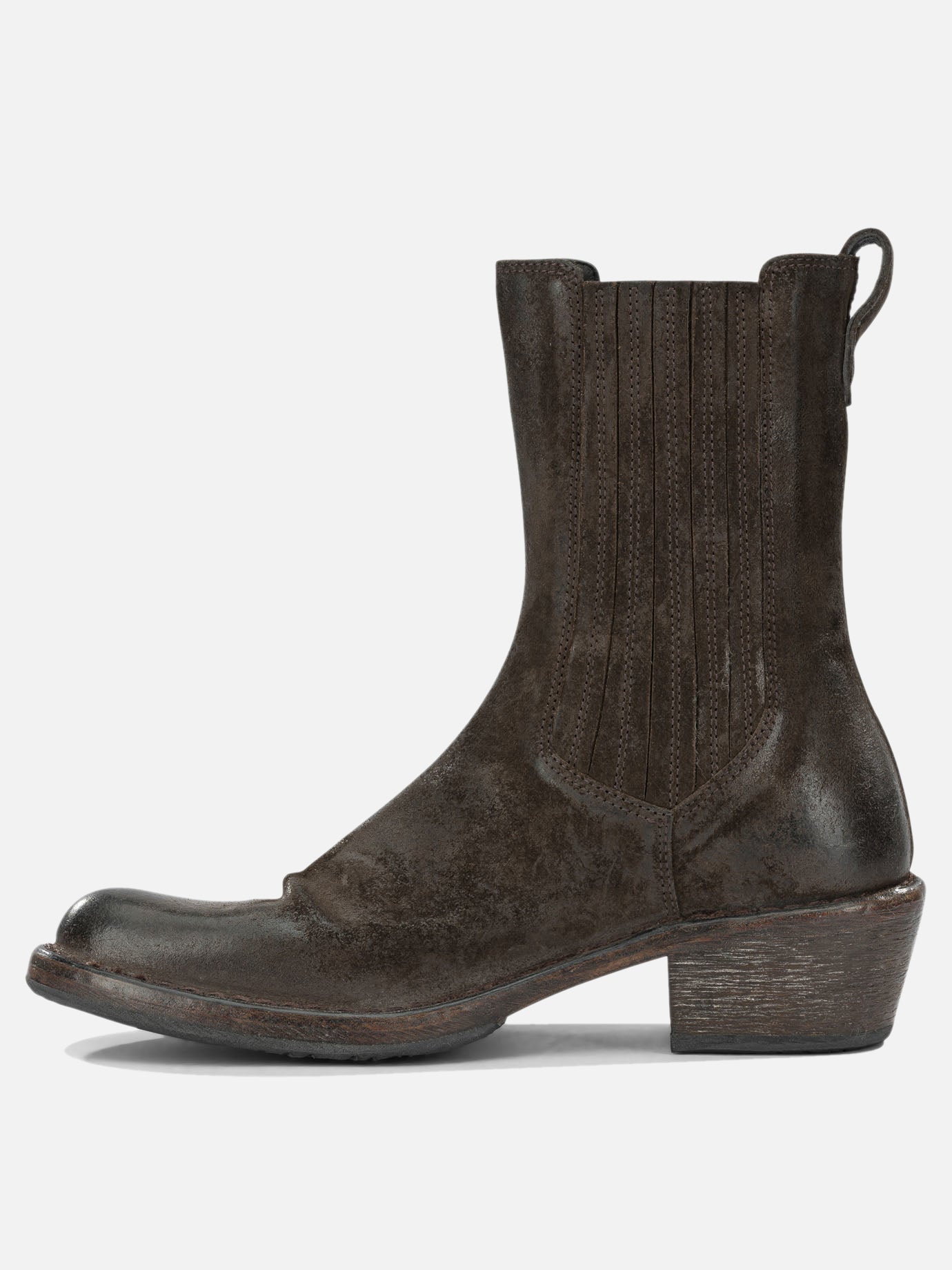 Cowboy 100% leather - 80% rubber 20% leather  Brown - Moma Women | PDP | VIETTI Online Store | Zoom-Modal_3
