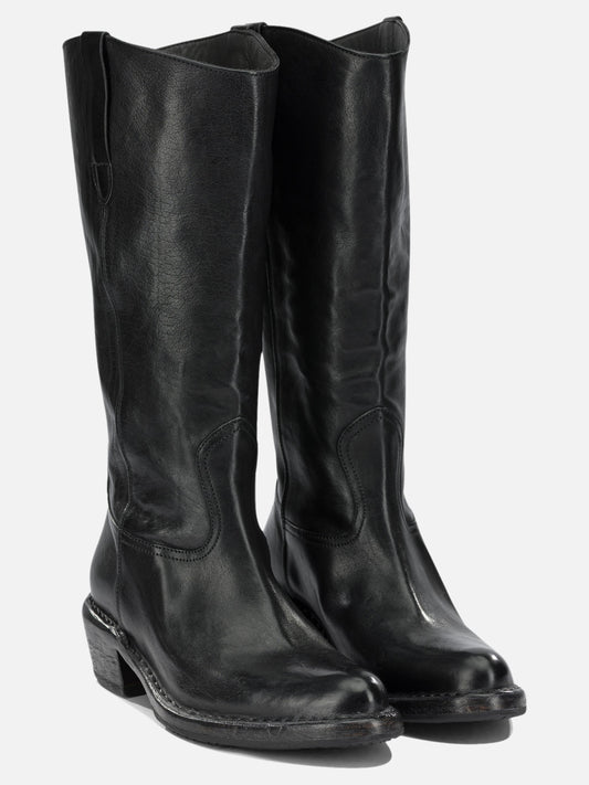 Cowboy 100% leather - 80% rubber 20% leather  Black - Moma Women | PLP | VIETTI Online Store | 2
