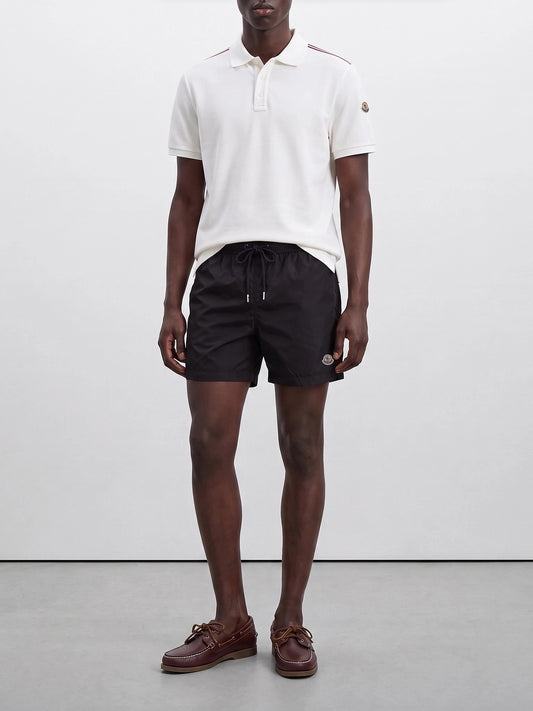 Swim shorts Logo  Black - Moncler Men | PLP | VIETTI Online Store | 2

