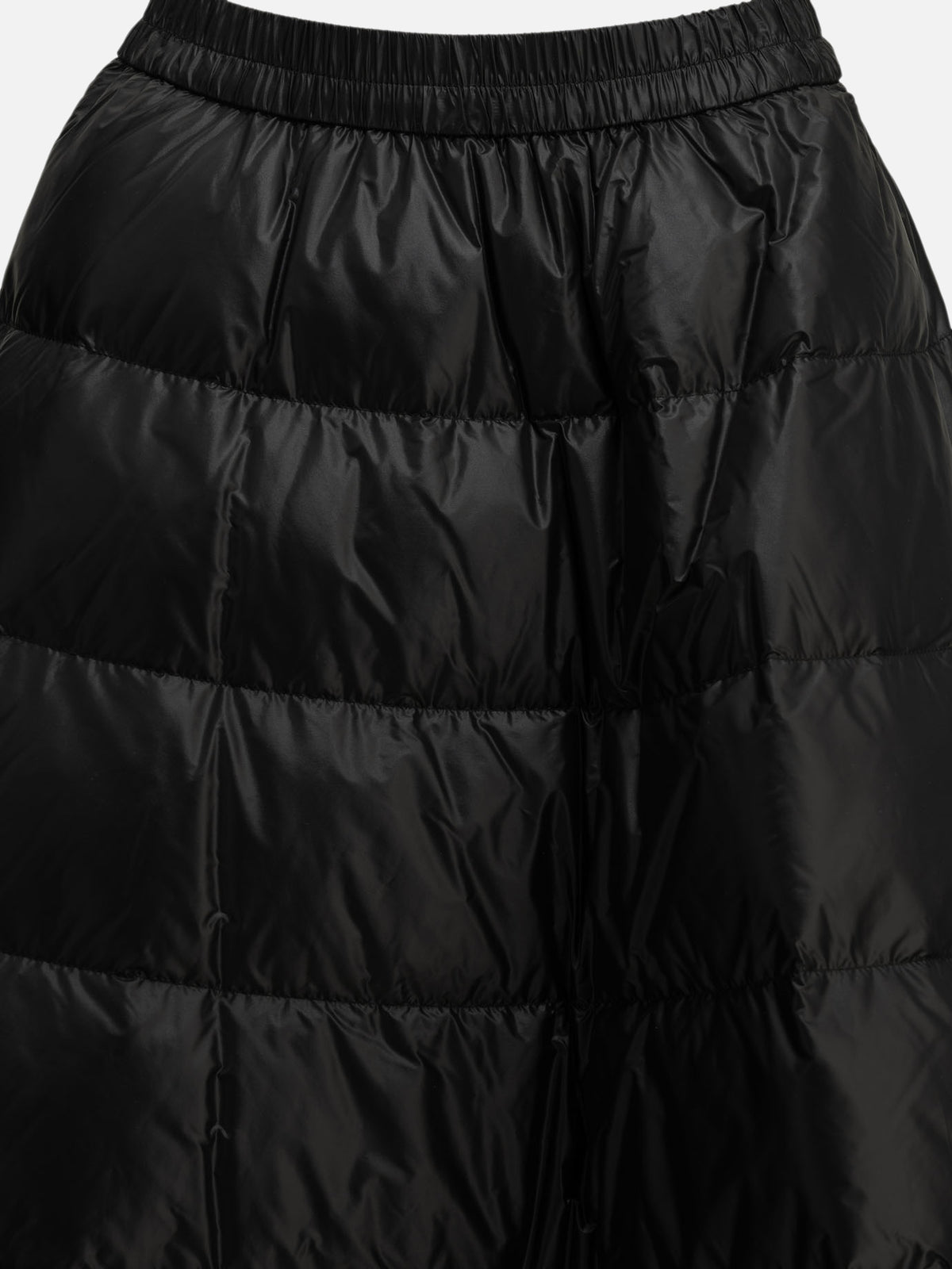 Moncler Padded midi skirt Black