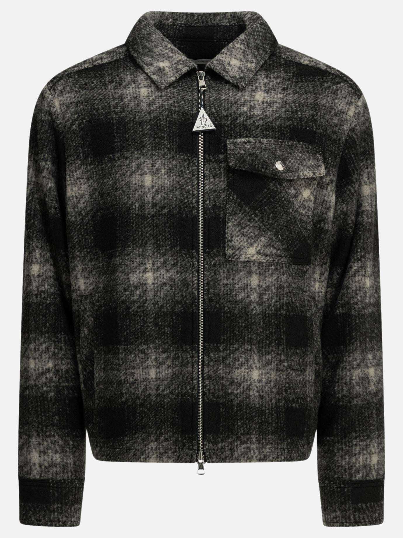 Overshirt jackets Logo  Black - Moncler Men | PDP | VIETTI Online Store | Zoom-Modal
