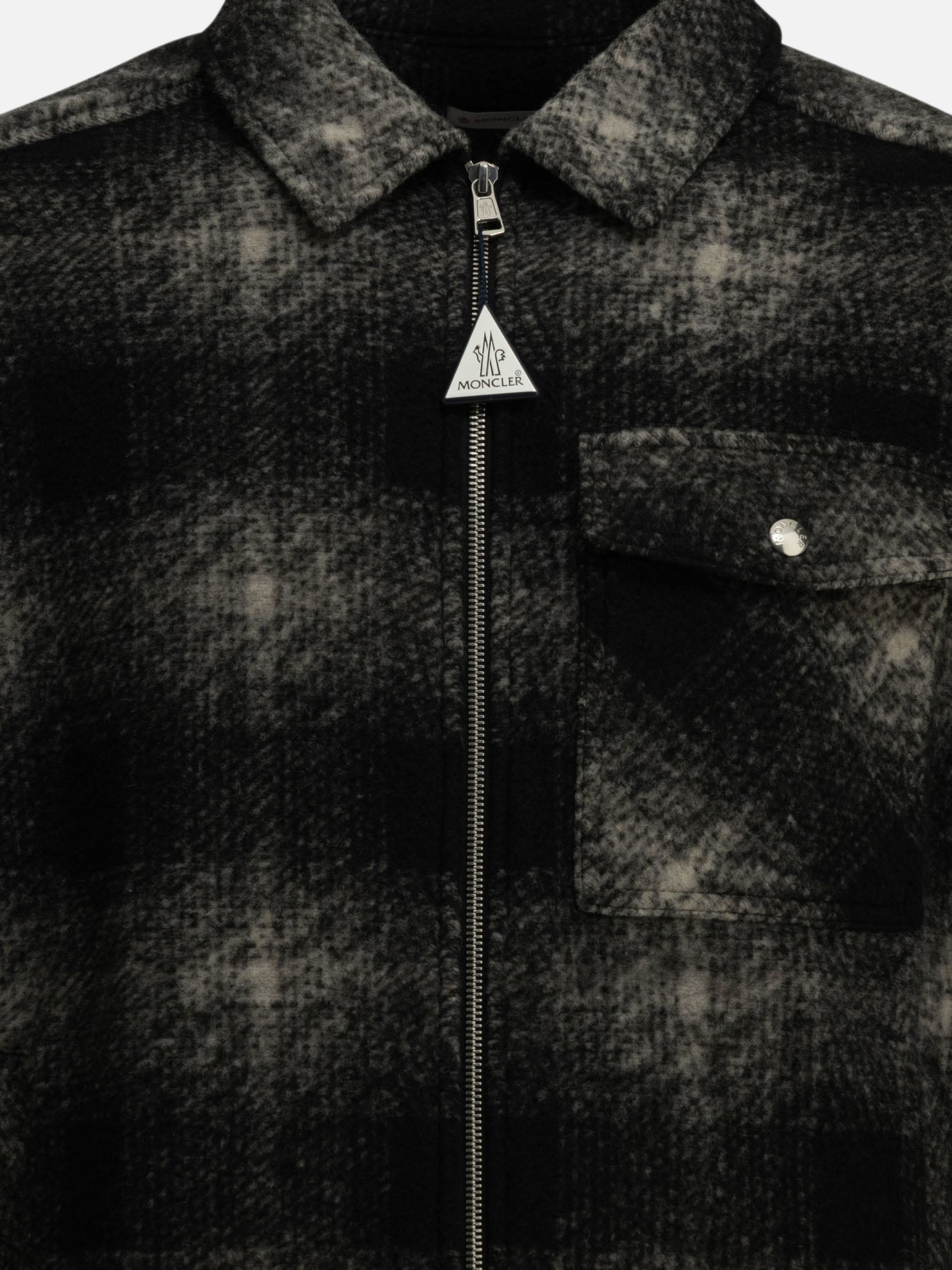 Overshirt jackets Logo  Black - Moncler Men | PDP | VIETTI Online Store | thumbnail_3