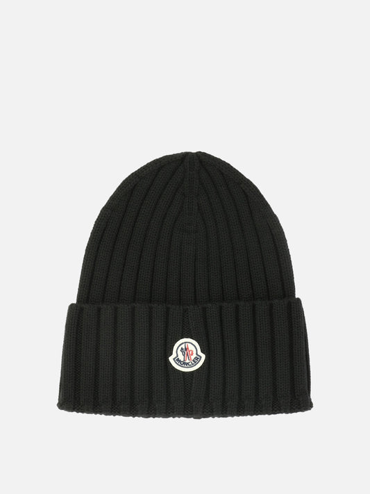 Beanies Logo  Black - Moncler Women | PLP | VIETTI Online Store 
