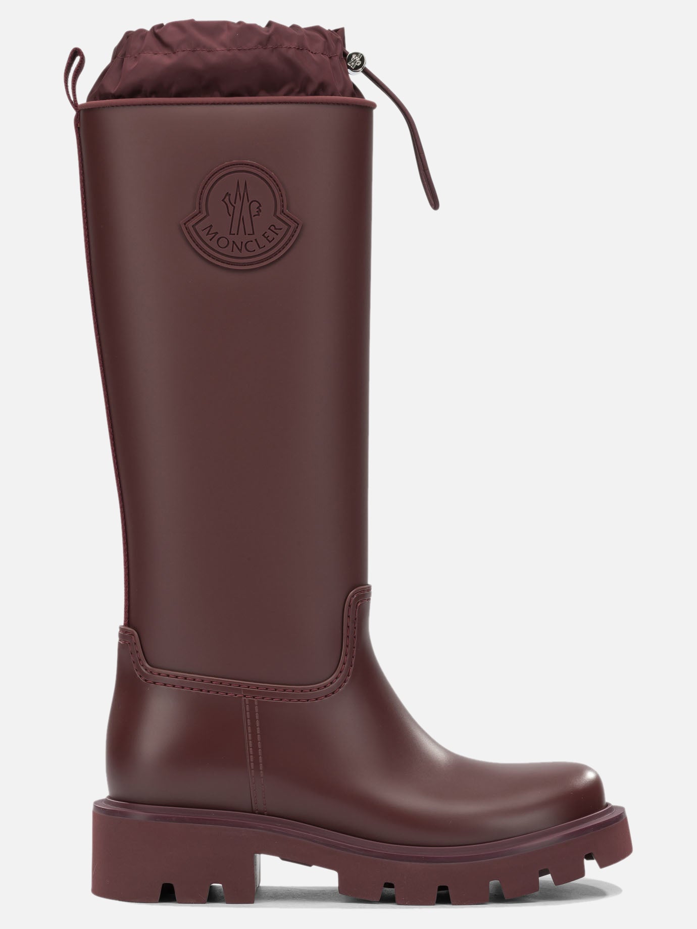 Stivaletti da pioggia 100% polyvinylchloride -100% polyvinylchloride  Bordeaux - Moncler Donna | PDP | VIETTI Online Store | Zoom-Modal
