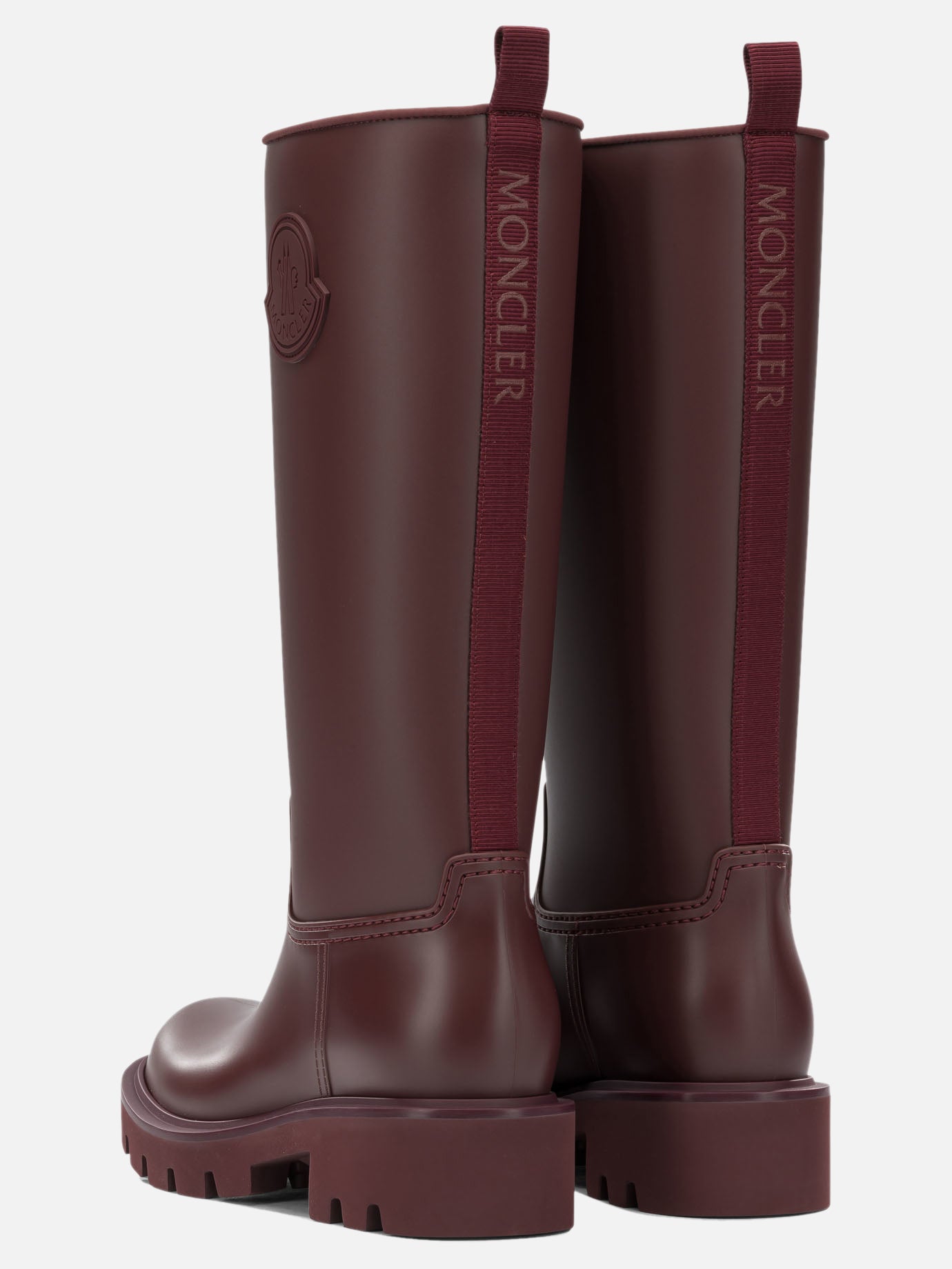 Stivaletti da pioggia 100% polyvinylchloride -100% polyvinylchloride  Bordeaux - Moncler Donna | PDP | VIETTI Online Store | Zoom-Modal_4
