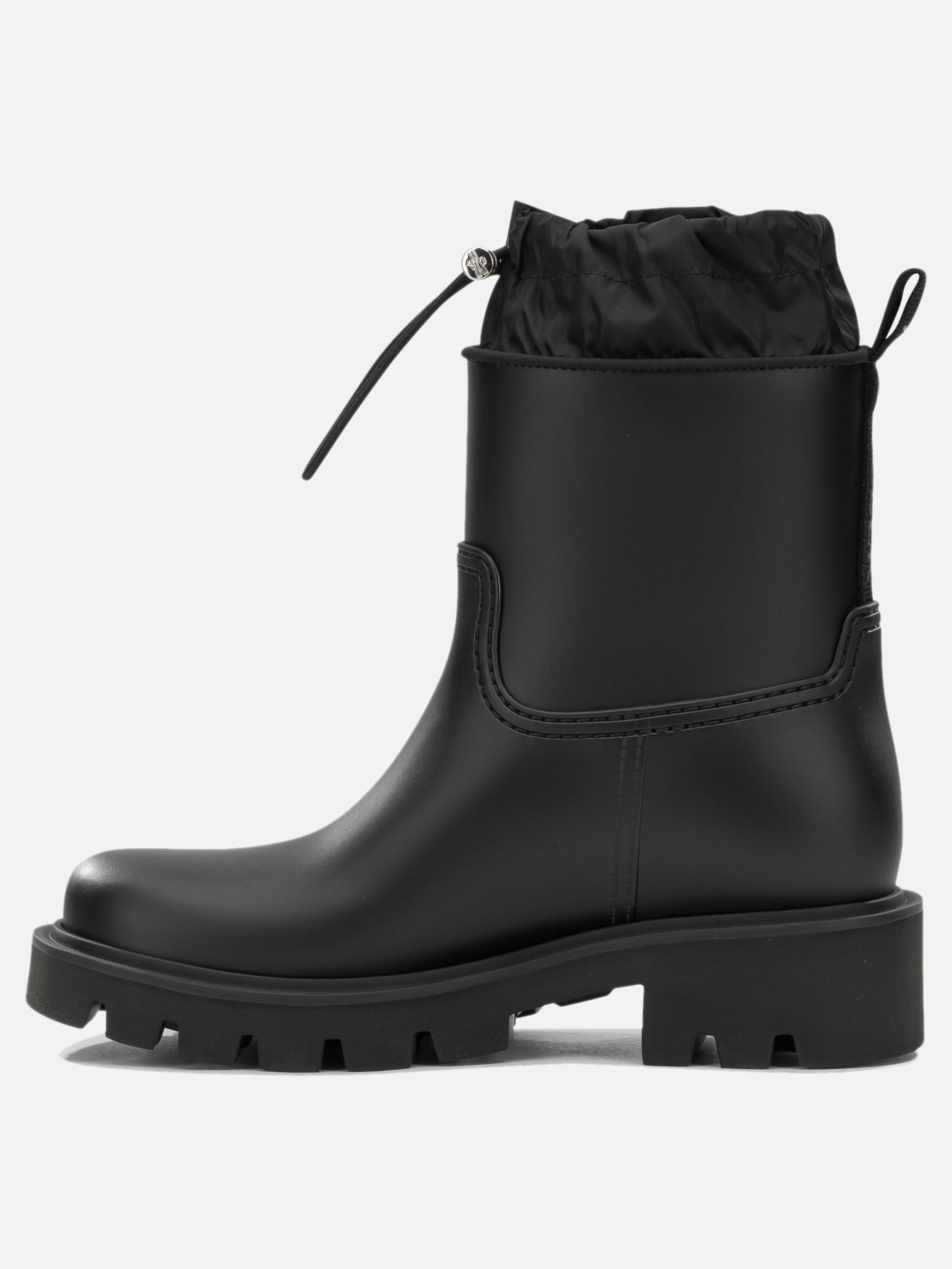 Stivaletti da pioggia 100% polyvinylchloride -100% polyvinylchloride  Nero - Moncler Donna | PDP | VIETTI Online Store | thumbnail_3