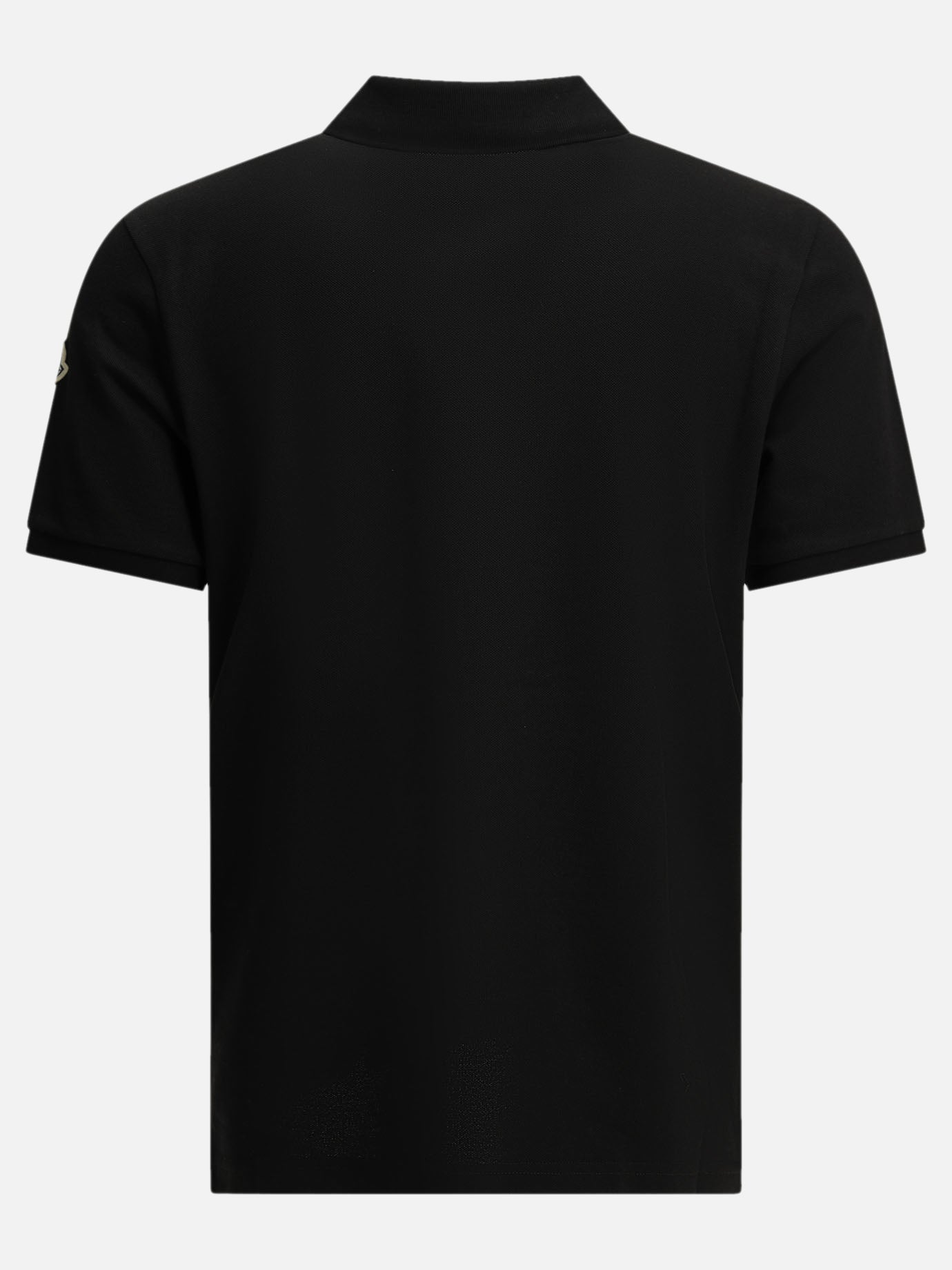 Polo shirts with buttons Logo  Black - Moncler Men | PDP | VIETTI Online Store | thumbnail_2