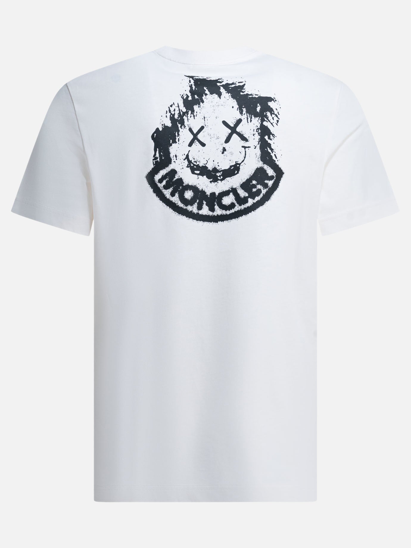 Crewneck t-shirts Logo  White - Moncler Men | PDP | VIETTI Online Store | thumbnail_2