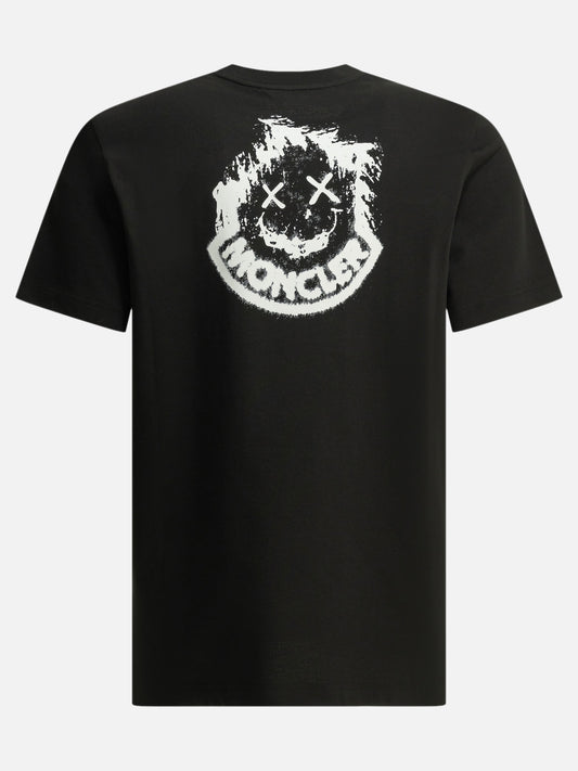 Crewneck t-shirts Logo  Black - Moncler Men | PLP | VIETTI Online Store | 2
