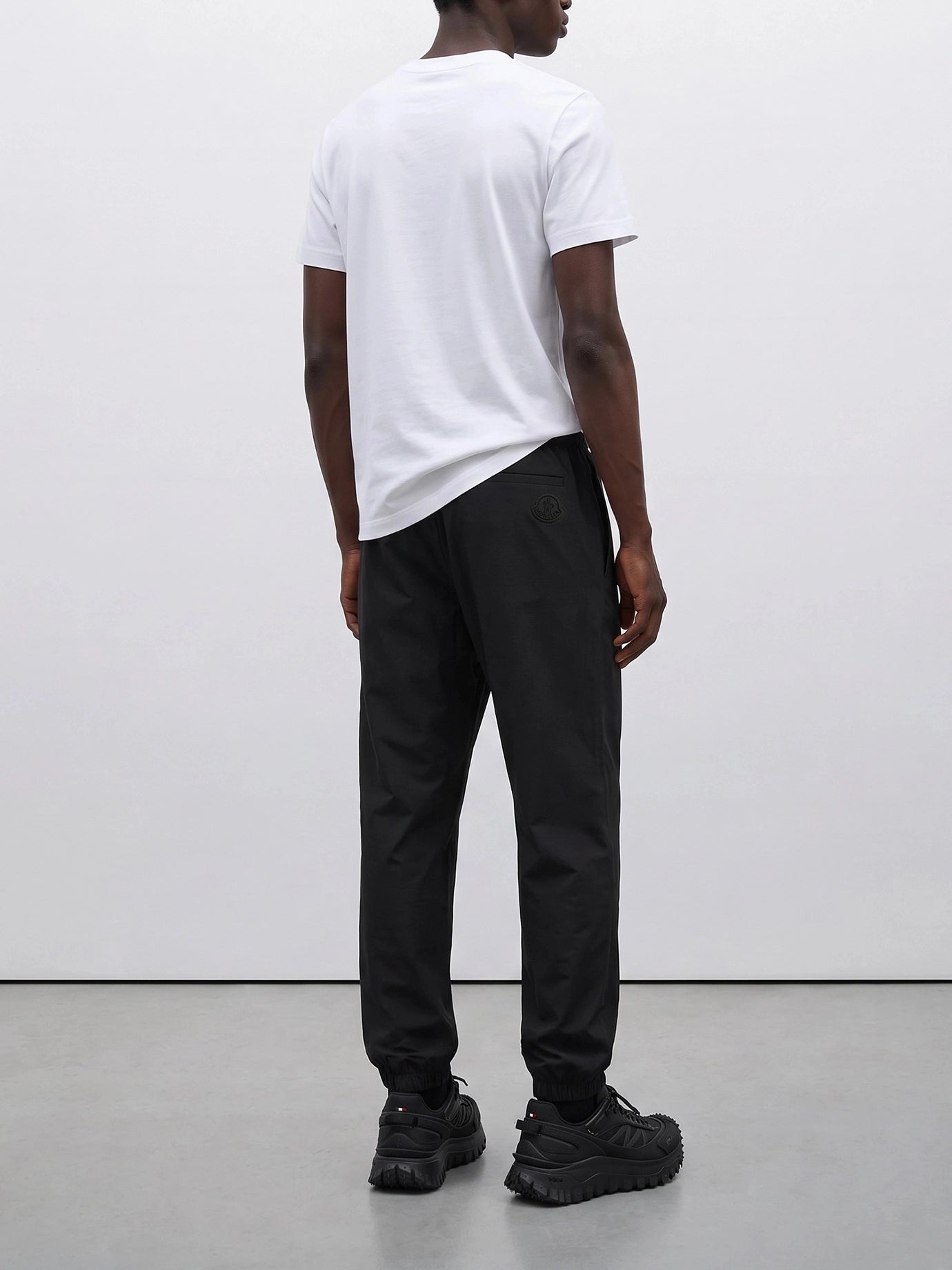 T-shirt girocollo Logo  Bianco - Moncler Uomo | PDP | VIETTI Online Store | thumbnail_3