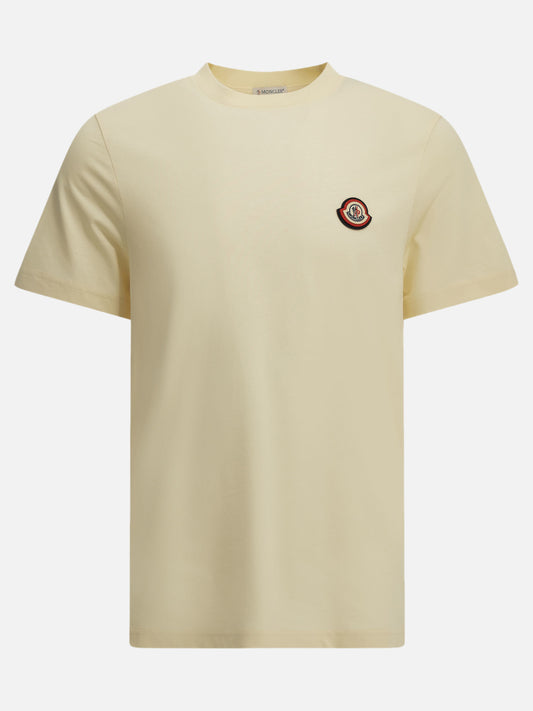 Crewneck t-shirts Logo  White - Moncler Men | PDP | VIETTI Online Store 
