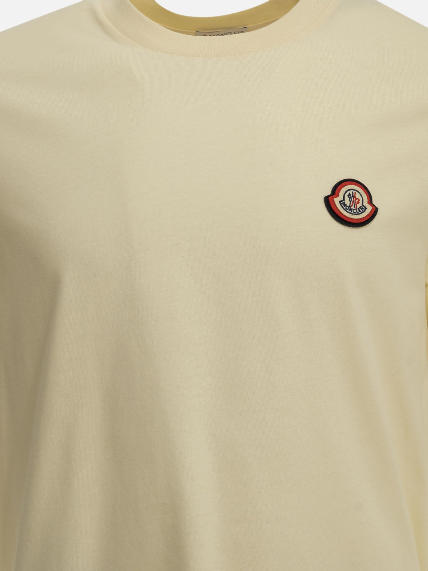 Crewneck t-shirts Logo  White - Moncler Men | PDP | VIETTI Online Store | thumbnail_3