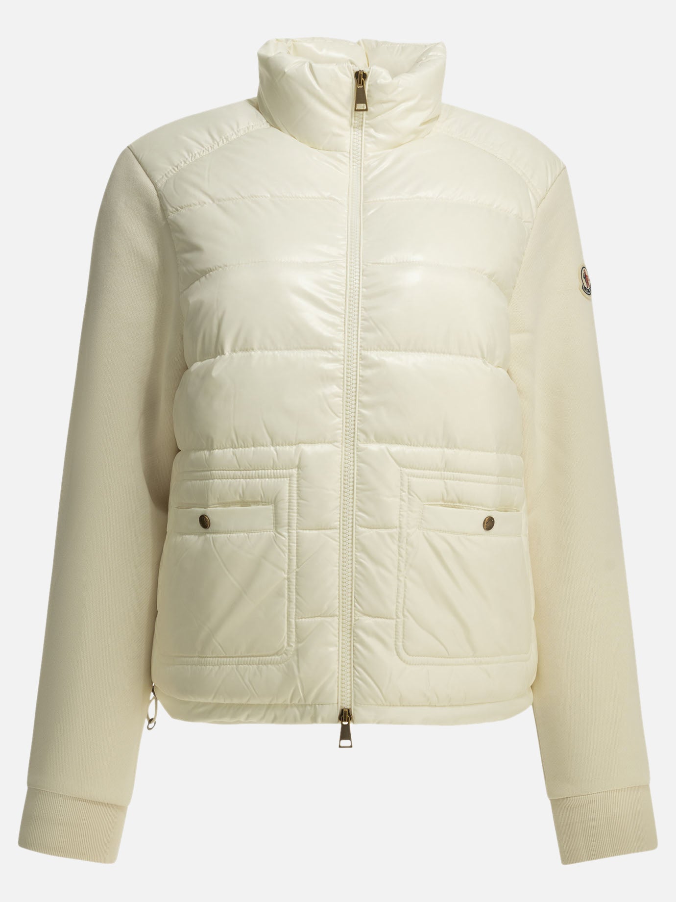 Full zip sweatshirts Logo  White - Moncler Women | PDP | VIETTI Online Store | Zoom-Modal
