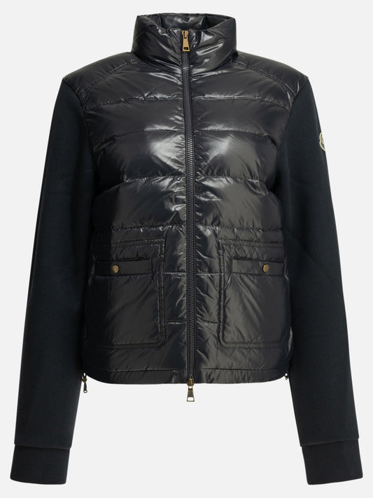 Full zip sweatshirts Logo  Blue - Moncler Women | PDP | VIETTI Online Store 

