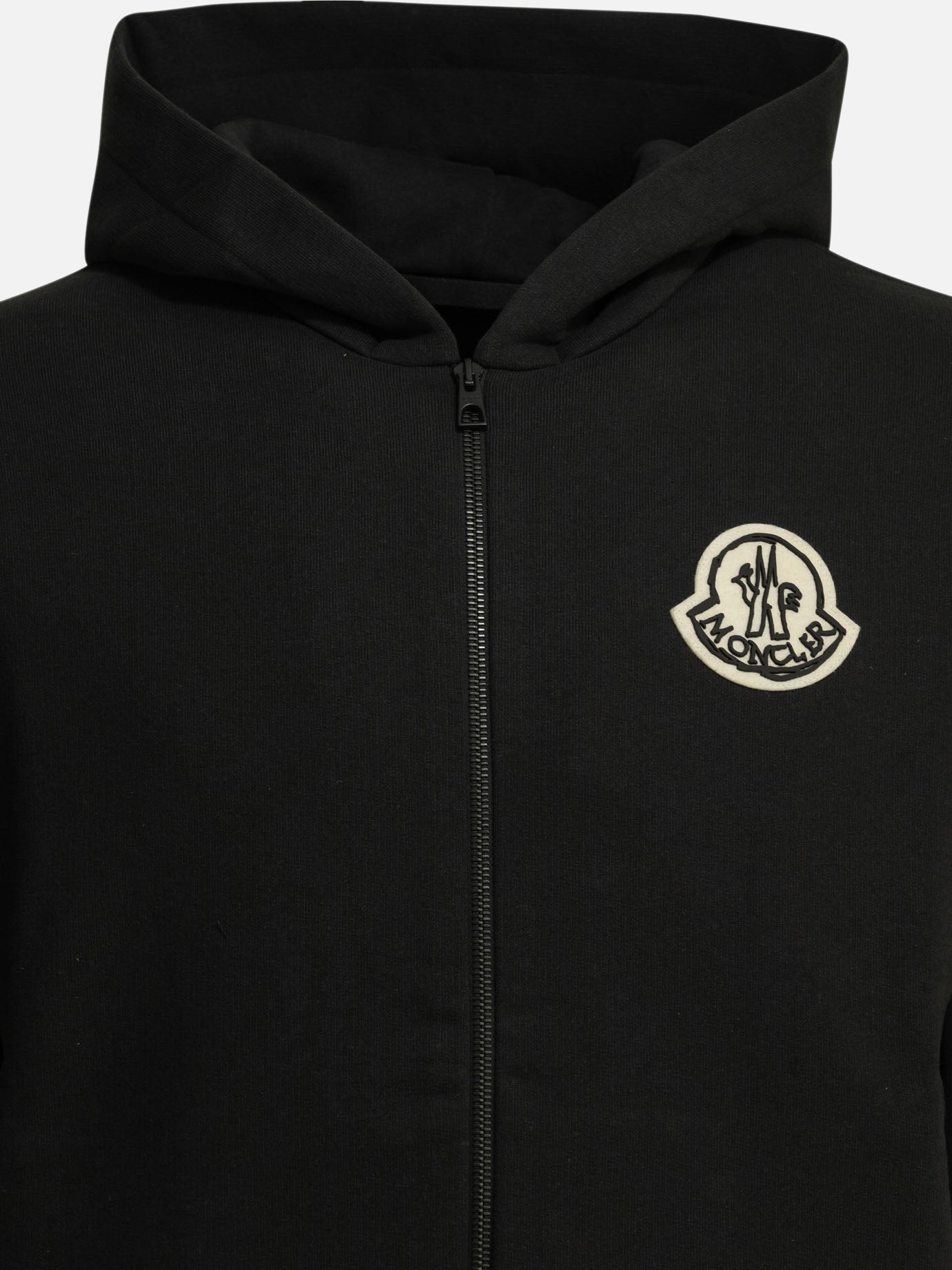 Full zip sweatshirts Logo  Black - Moncler Men | PDP | VIETTI Online Store | Zoom-Modal_3
