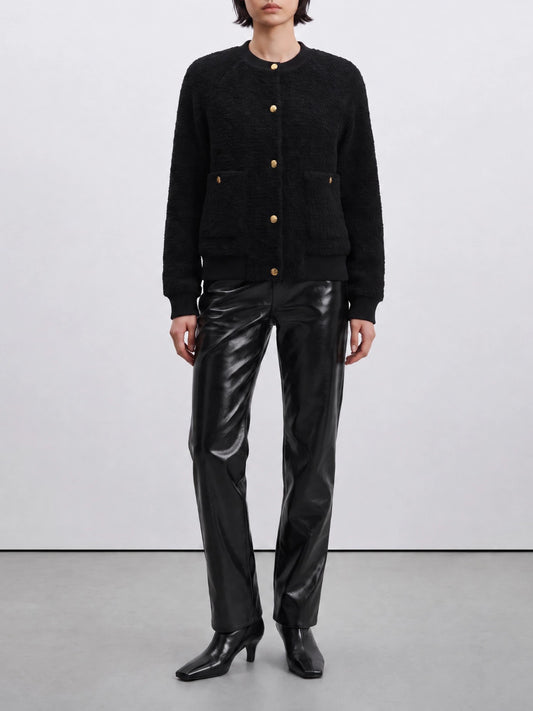 Moncler Wool-blend cardigan Black

