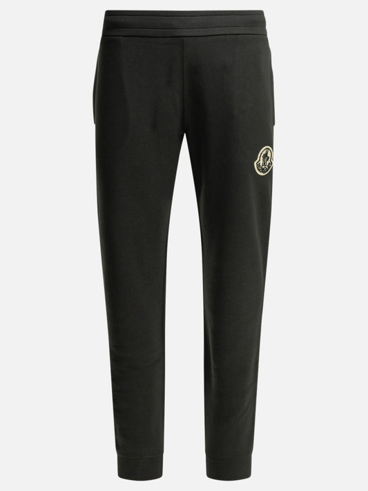 Sport trousers Logo  Black - Moncler Men | PDP | VIETTI Online Store 
