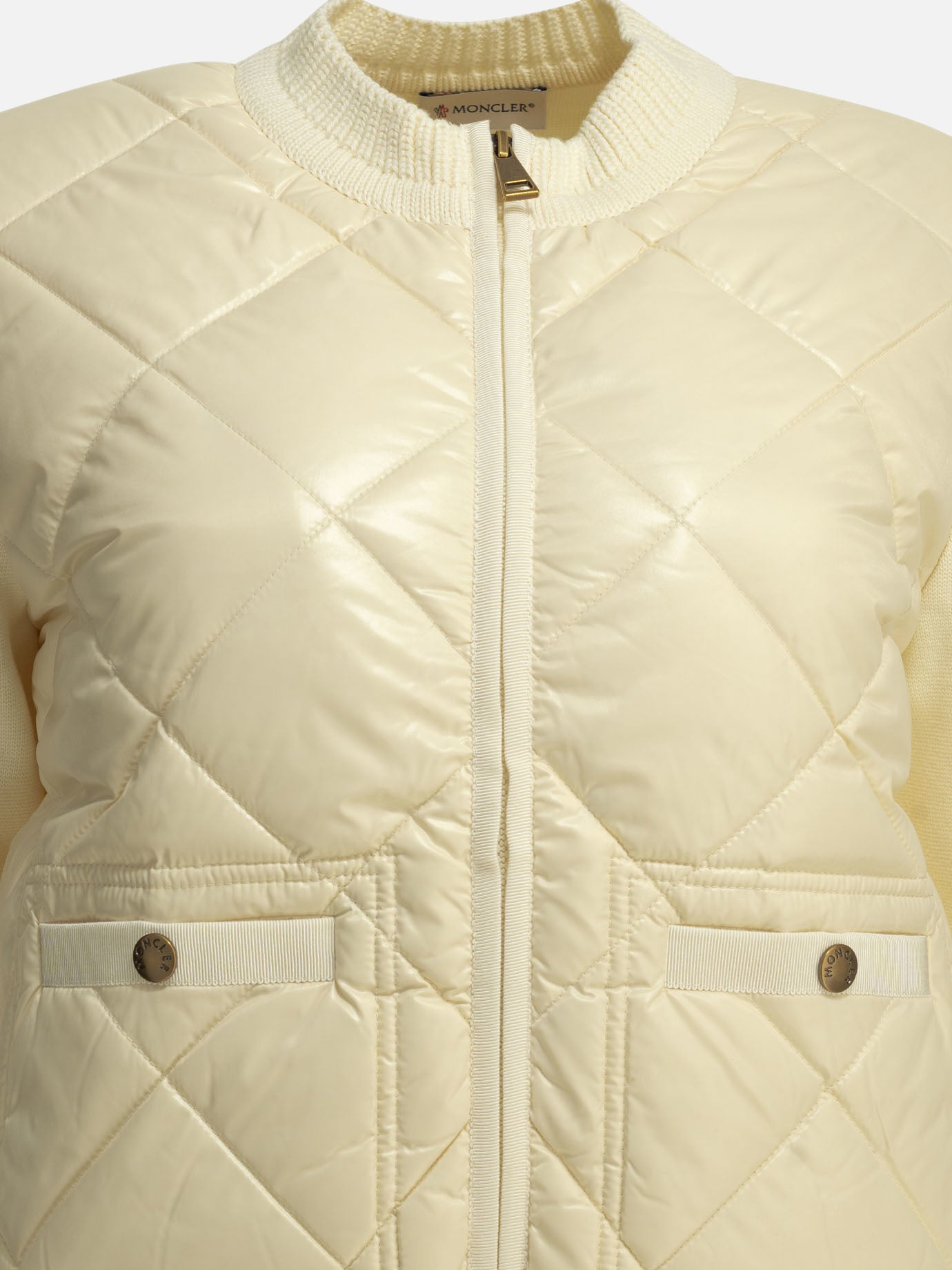 Cardigans Logo  White - Moncler Women | PDP | VIETTI Online Store | thumbnail_3