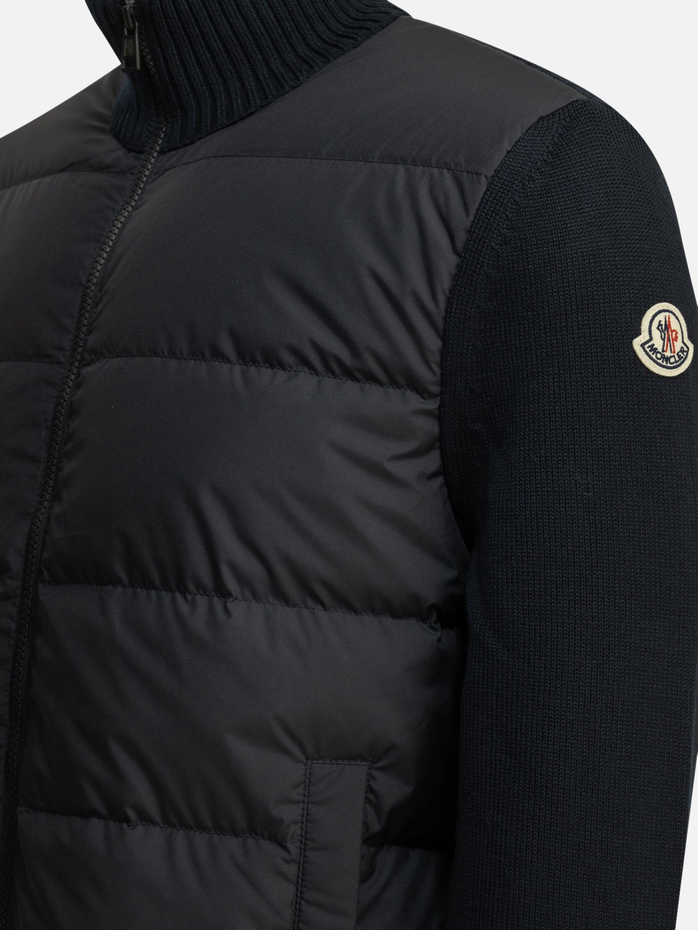 Cardigans Logo  Blue - Moncler Men | PDP | VIETTI Online Store | Zoom-Modal_3
