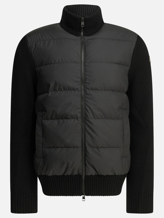 Cardigans Logo  Black - Moncler Men | PLP | VIETTI Online Store 
