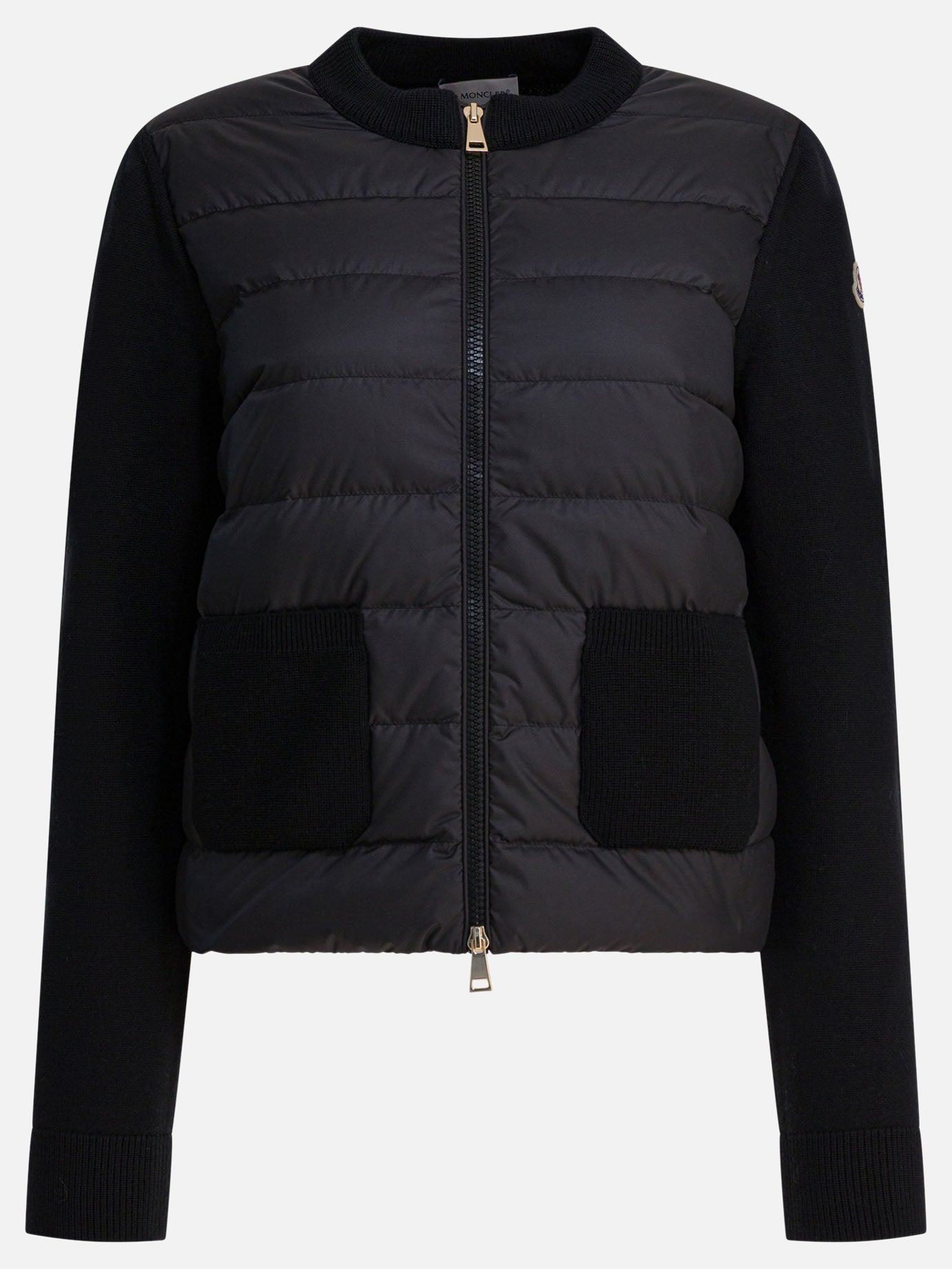 Cardigans Solid colour  Black - Moncler Women | PDP | VIETTI Online Store | thumbnail