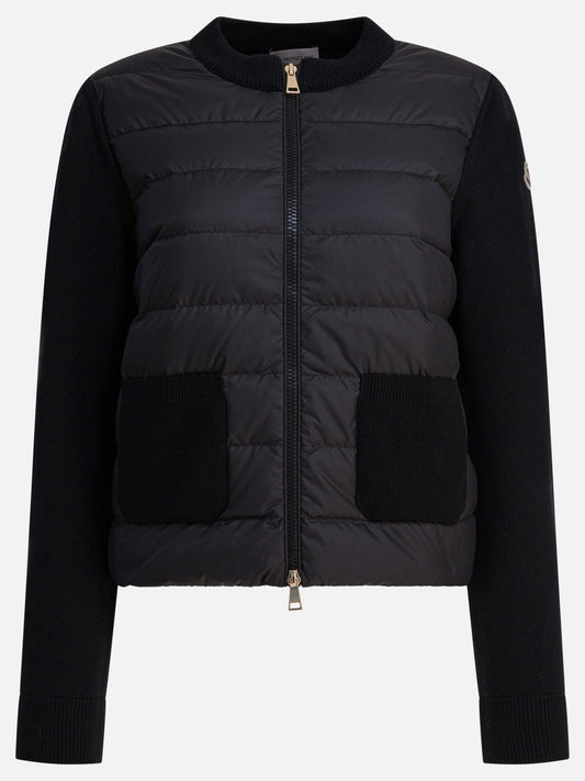 Cardigans Solid colour  Black - Moncler Women | PDP | VIETTI Online Store 
