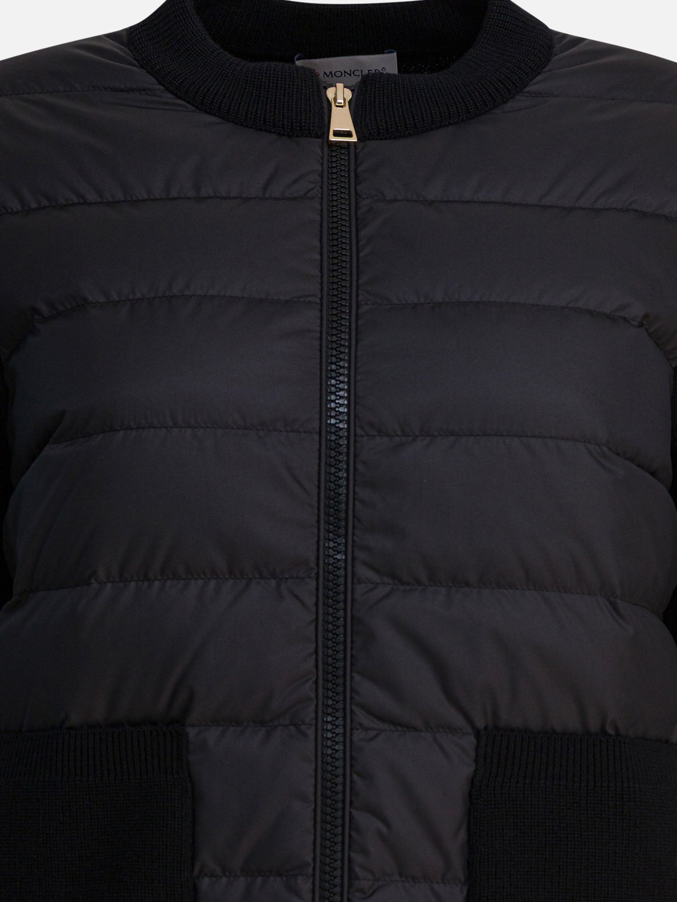 Cardigans Solid colour  Black - Moncler Women | PDP | VIETTI Online Store | thumbnail_3