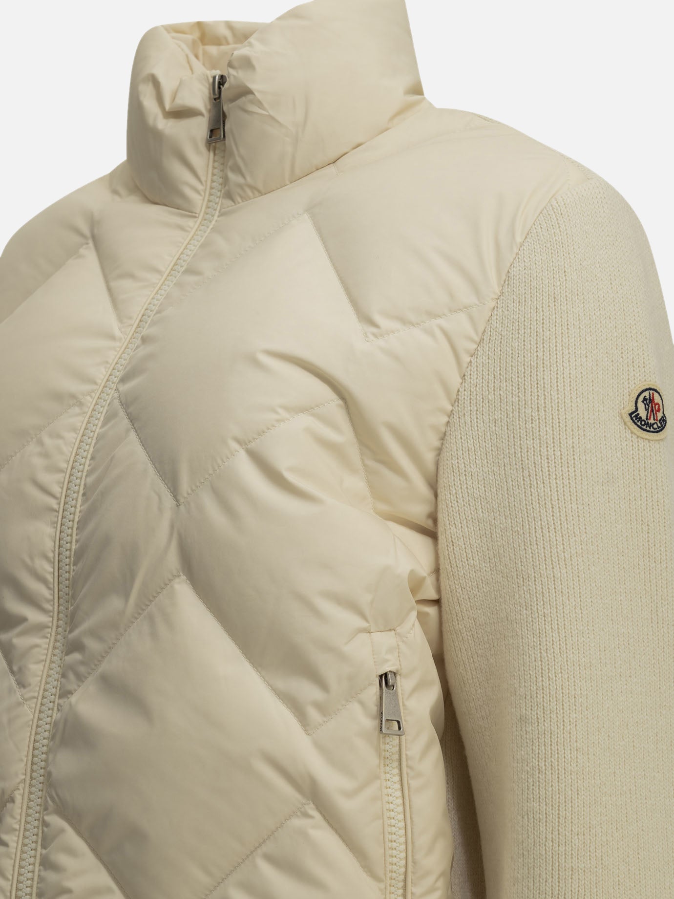 Cardigans Logo  White - Moncler Women | PDP | VIETTI Online Store | thumbnail_3