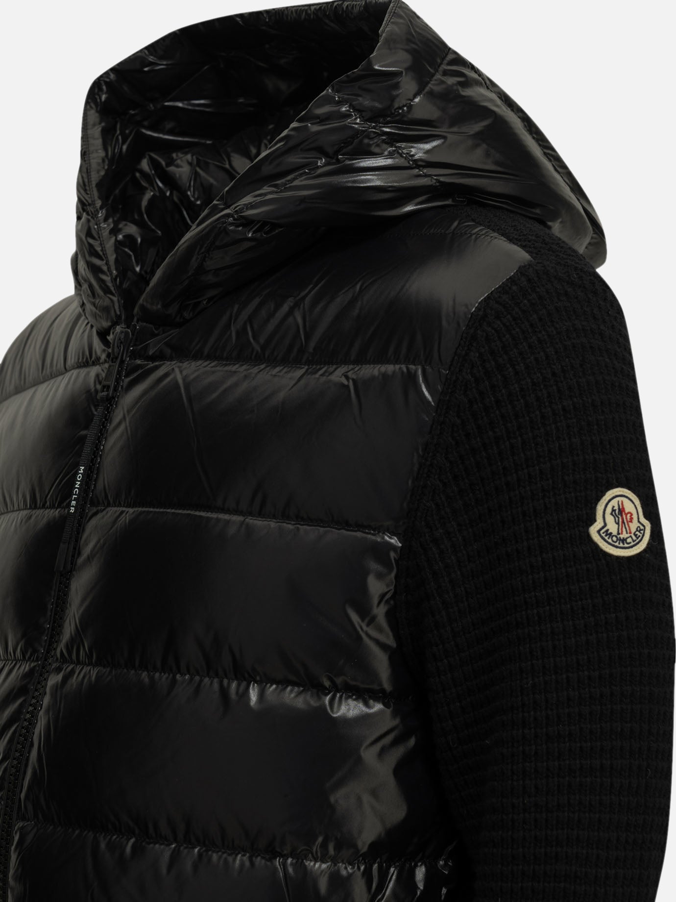 Cardigans Logo  Black - Moncler Men | PDP | VIETTI Online Store | thumbnail_3