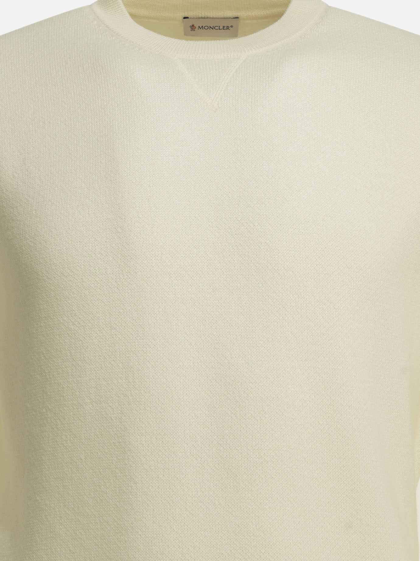 Crewneck sweaters Logo  White - Moncler Men | PDP | VIETTI Online Store | Zoom-Modal_5

