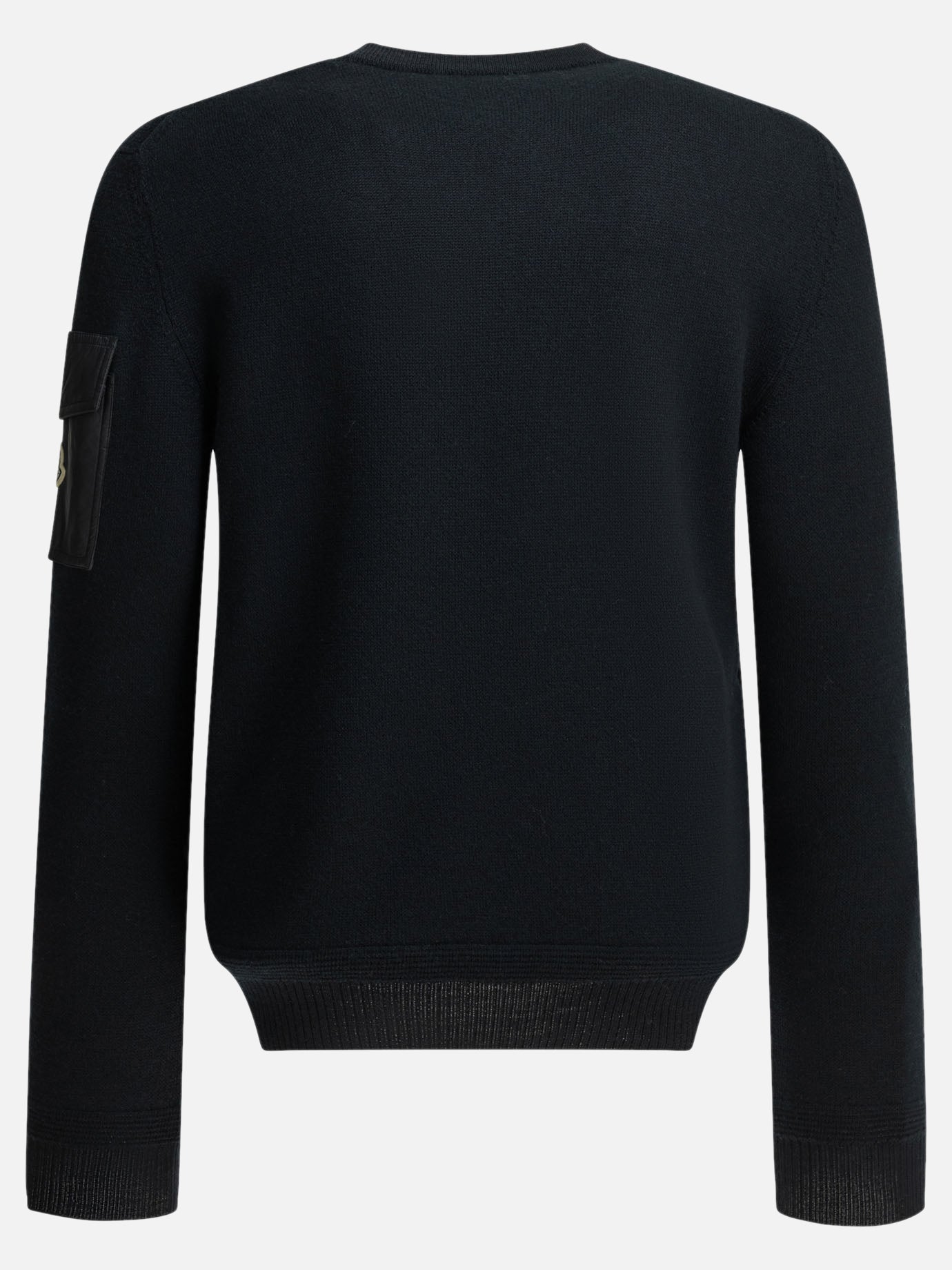 Crewneck sweaters Logo  Blue - Moncler Men | PDP | VIETTI Online Store | Zoom-Modal_2

