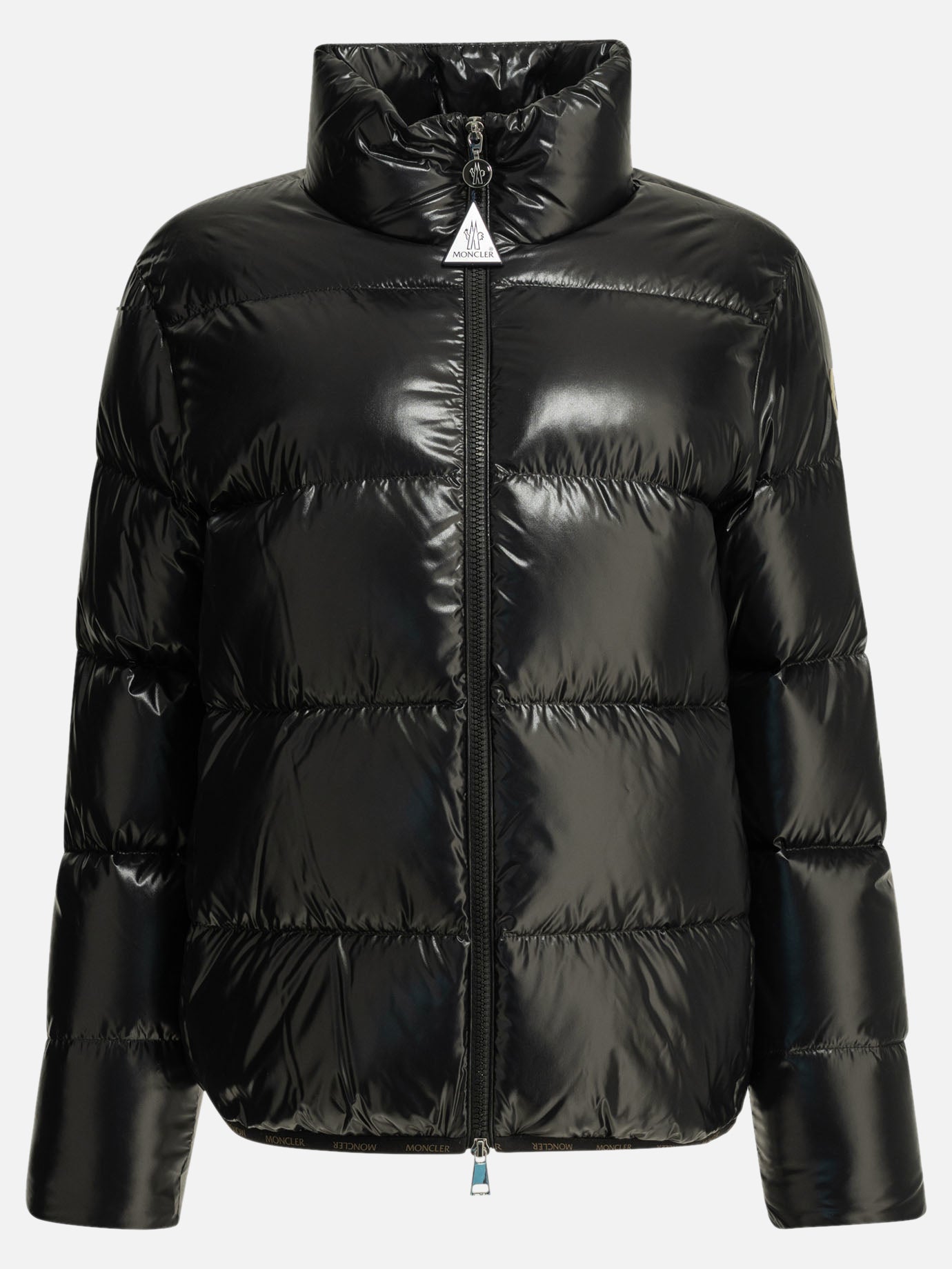 Down jackets Logo  Black - Moncler Women | PDP | VIETTI Online Store | Zoom-Modal
