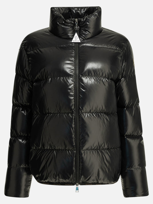 Piumini corti Logo  Nero - Moncler Donna | PLP | VIETTI Online Store 
