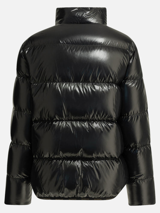 Piumini corti Logo  Nero - Moncler Donna | PLP | VIETTI Online Store | 2
