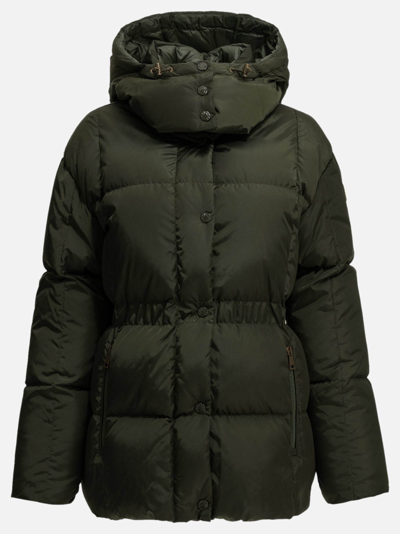 Down jackets Logo  Green - Moncler Women | PDP | VIETTI Online Store | Zoom-Modal
