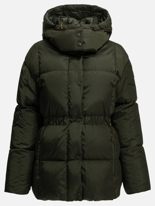 Down jackets Logo  Green - Moncler Women | PLP | VIETTI Online Store 
