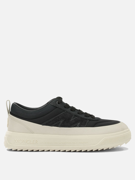 Low top sneakers 100% nylon - 100% elastodiene  Black - Moncler Men | PDP | VIETTI Online Store 
