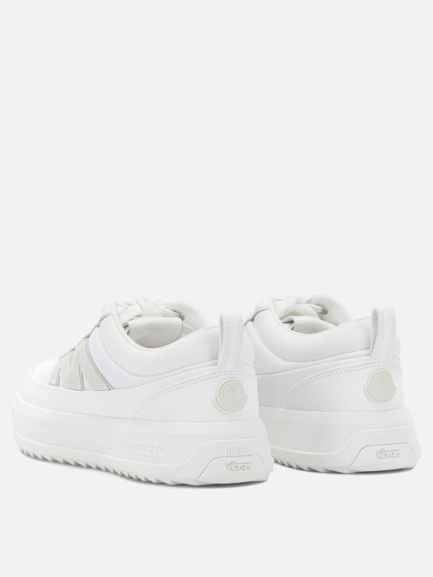 Low top sneakers 100% nylon - 100% elastodiene  White - Moncler Men | PDP | VIETTI Online Store | Zoom-Modal_4
