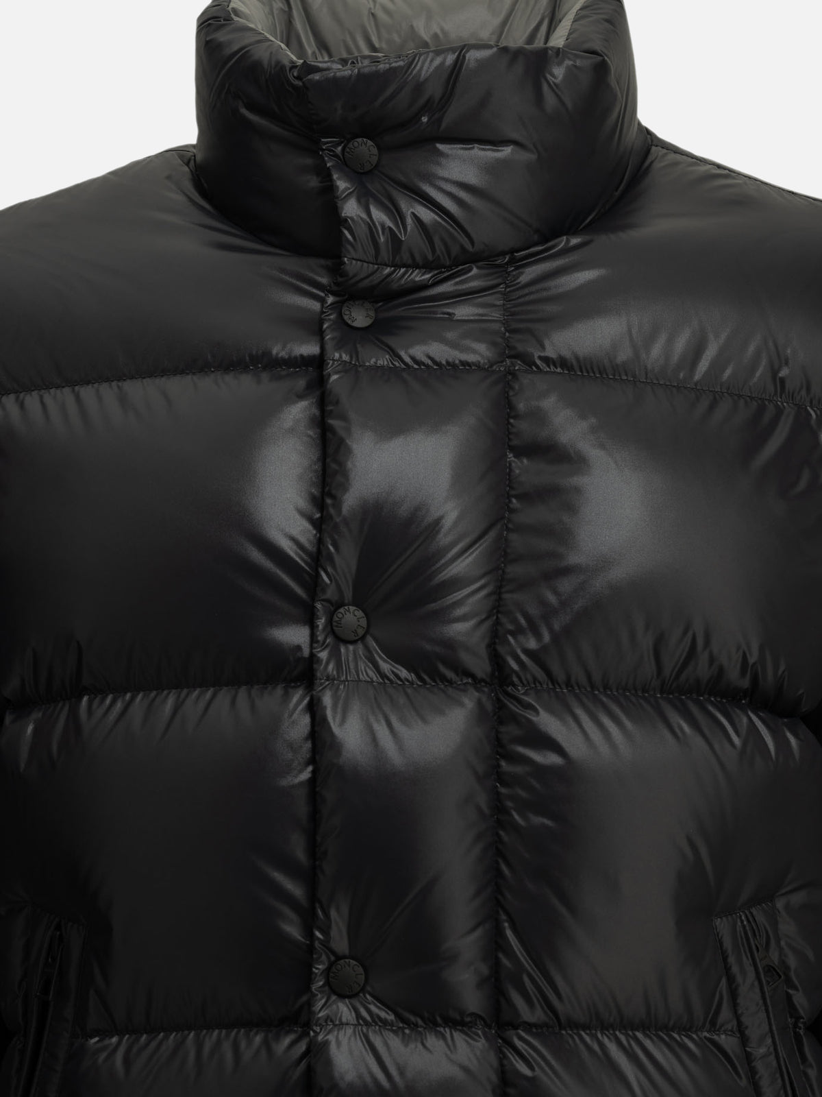 Moncler "Bendola" Short Down Jacket Black

