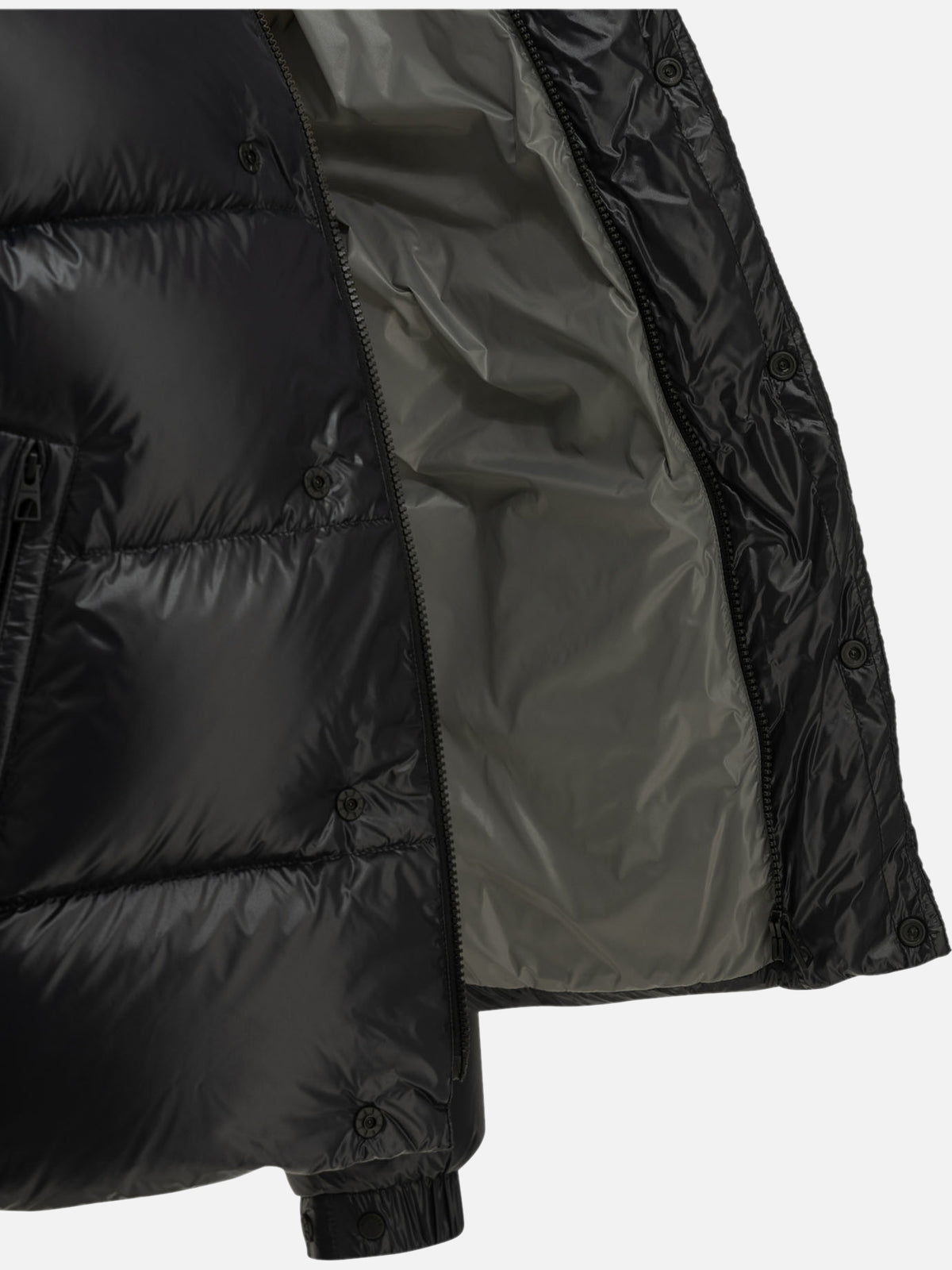Moncler "Bendola" Short Down Jacket Black

