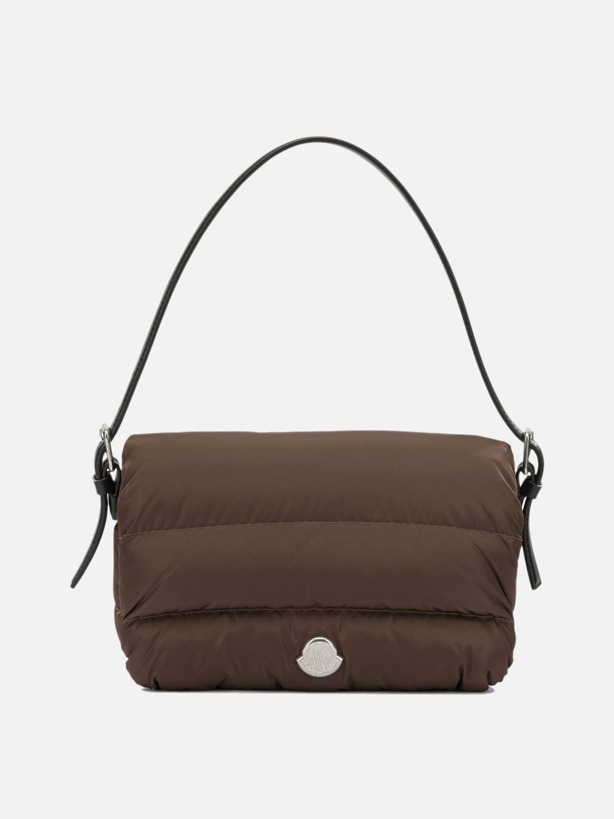 Moncler "Caradoc" Small Shoulder Bag Brown

