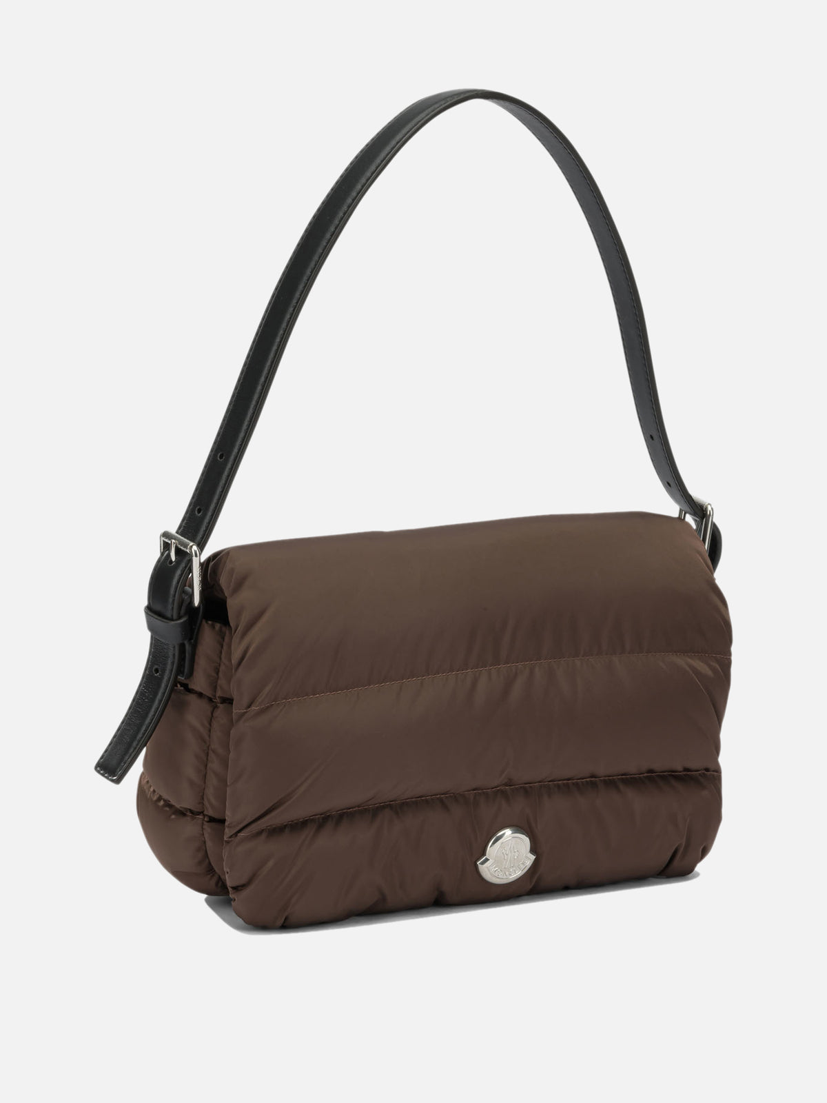 Moncler "Caradoc" Small Shoulder Bag Brown

