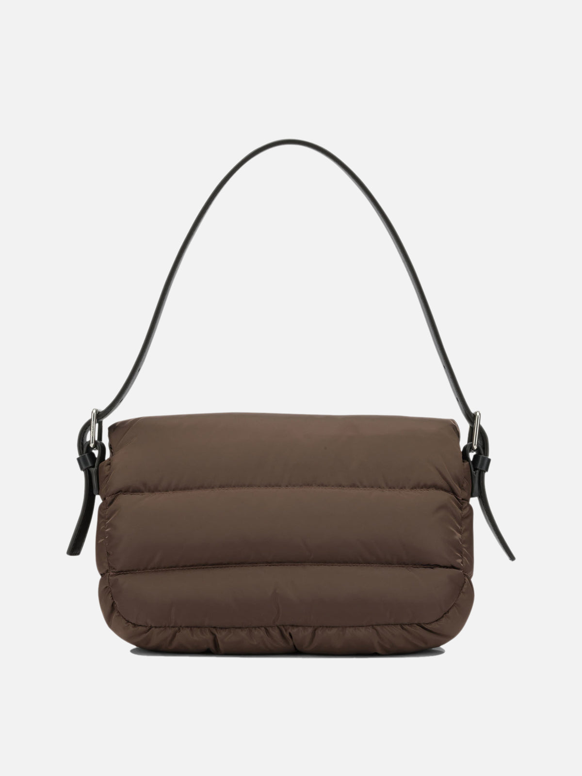 Moncler "Caradoc" Small Shoulder Bag Brown - VIETTI