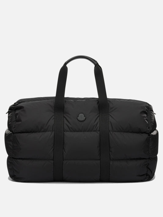 Travel bags 100% polyamide - Lining: 100% cotton - Padding: 90% down 10% feathers  Black - Moncler Men | PDP | VIETTI Online Store 
