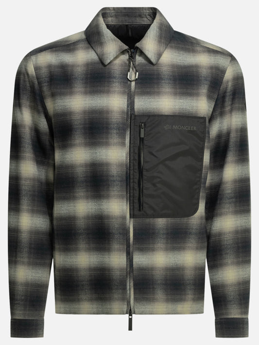 Overshirt jackets Logo  Black - Moncler Men | PLP | VIETTI Online Store 
