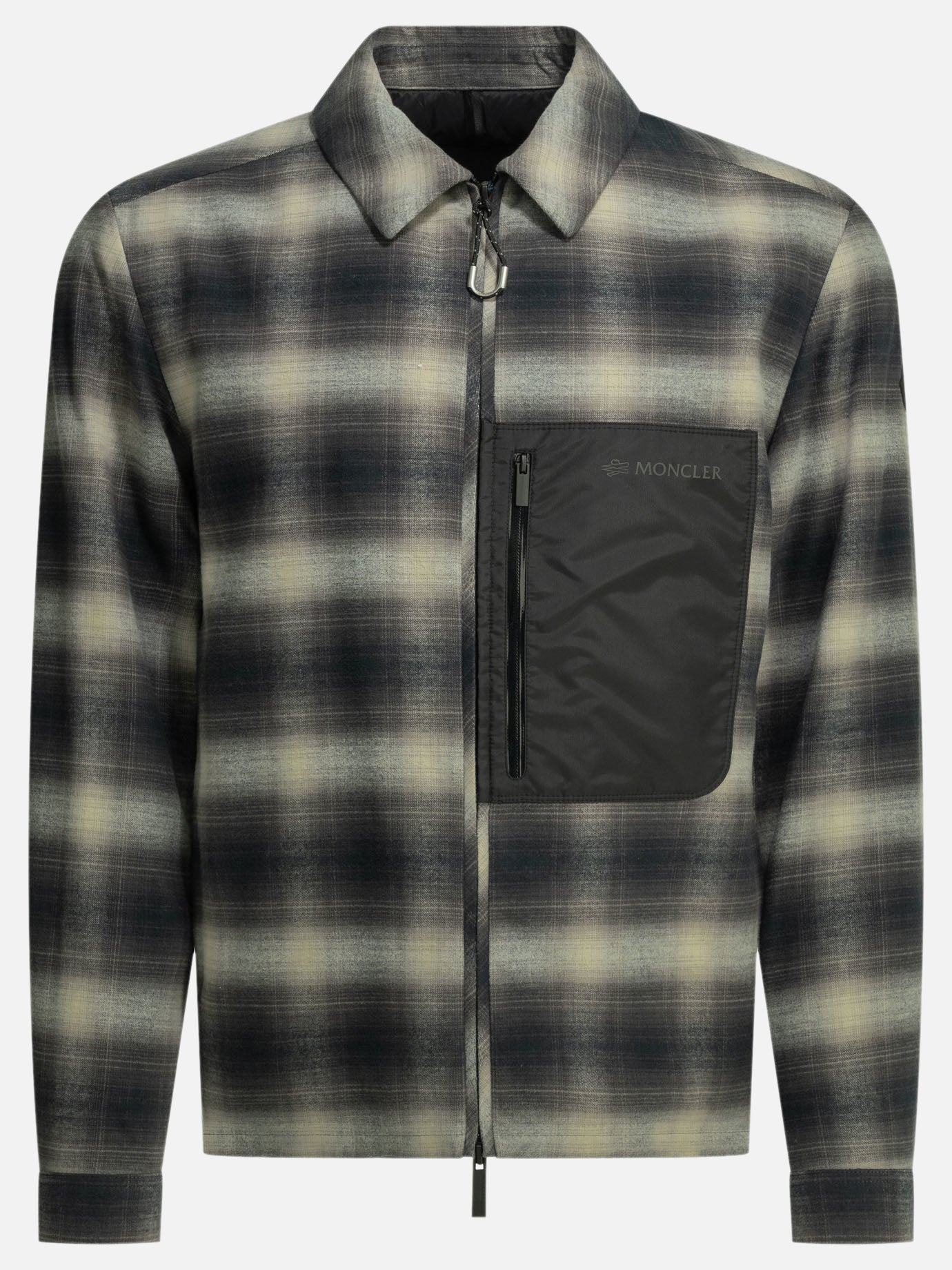 Overshirt jackets Logo  Black - Moncler Men | PDP | VIETTI Online Store | Zoom-Modal
