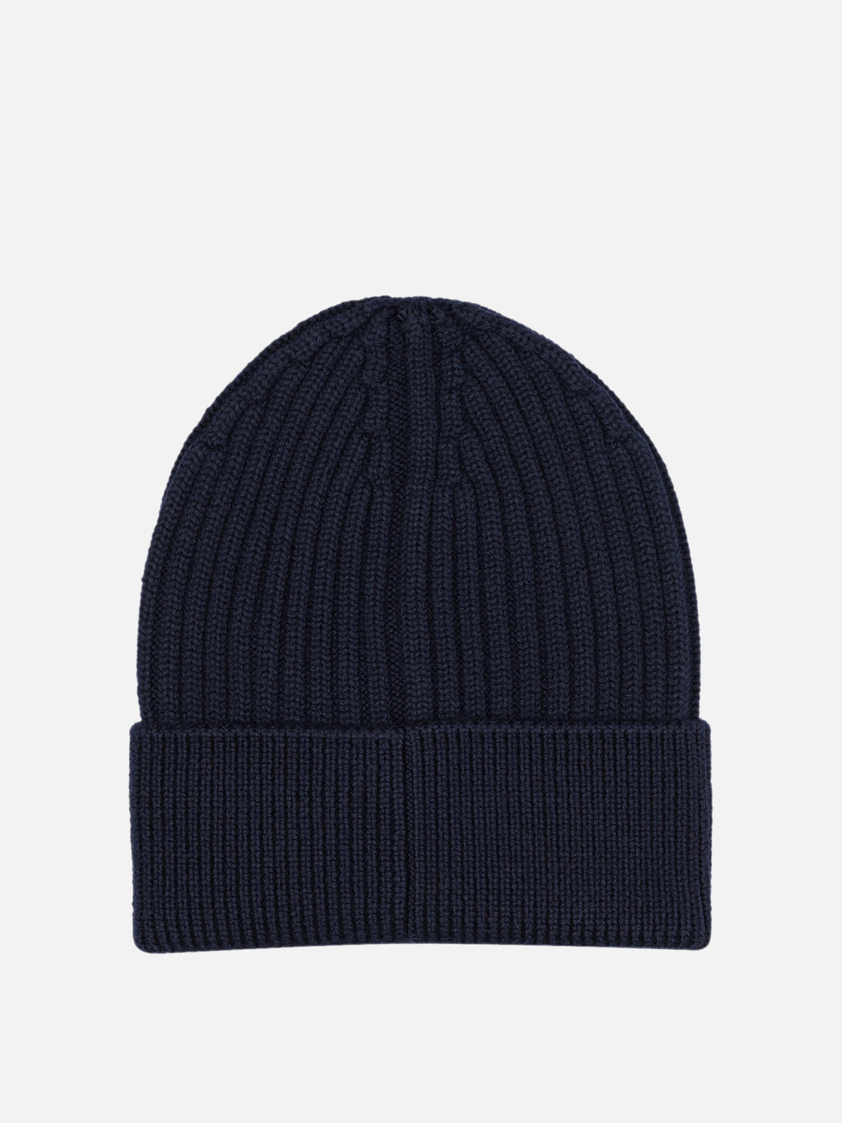 Moncler Grenoble Berretto in lana con logo Blu - VIETTI