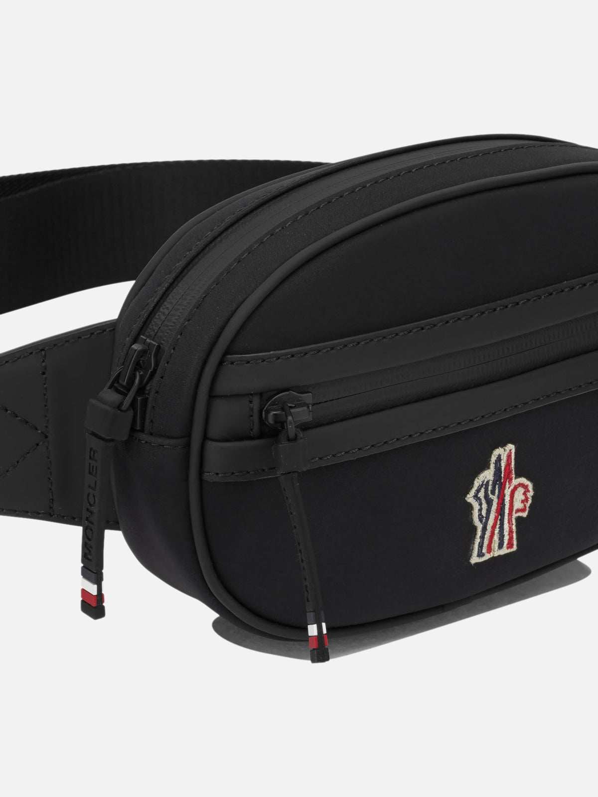 Moncler Grenoble "Durance" Belt Bag Black - VIETTI