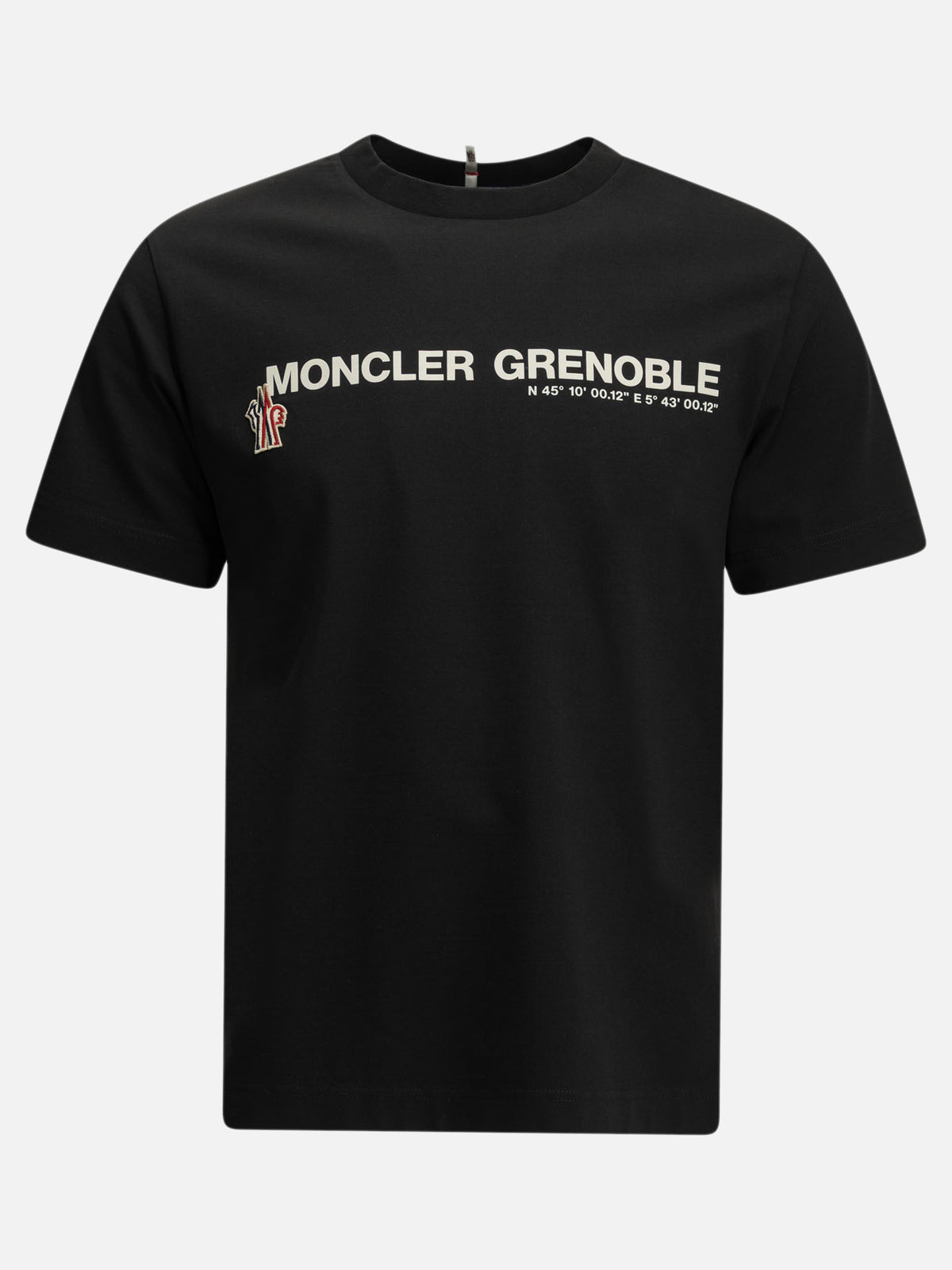 Moncler Grenoble Crewneck T-shirt with logo Black

