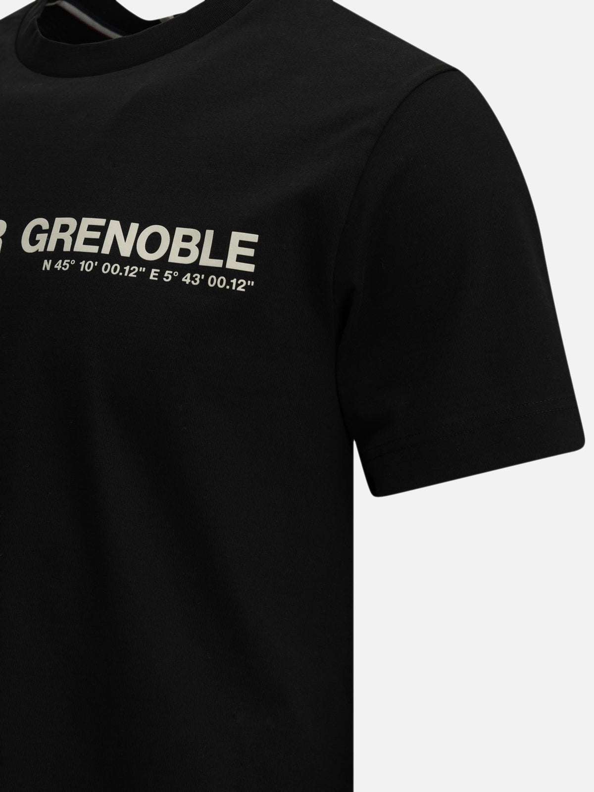 Moncler Grenoble Crewneck T-shirt with logo Black

